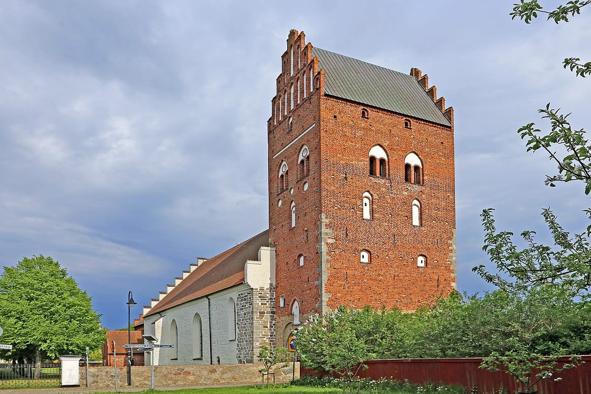 Taktvätt Åhus - Sankta Maria kyrka