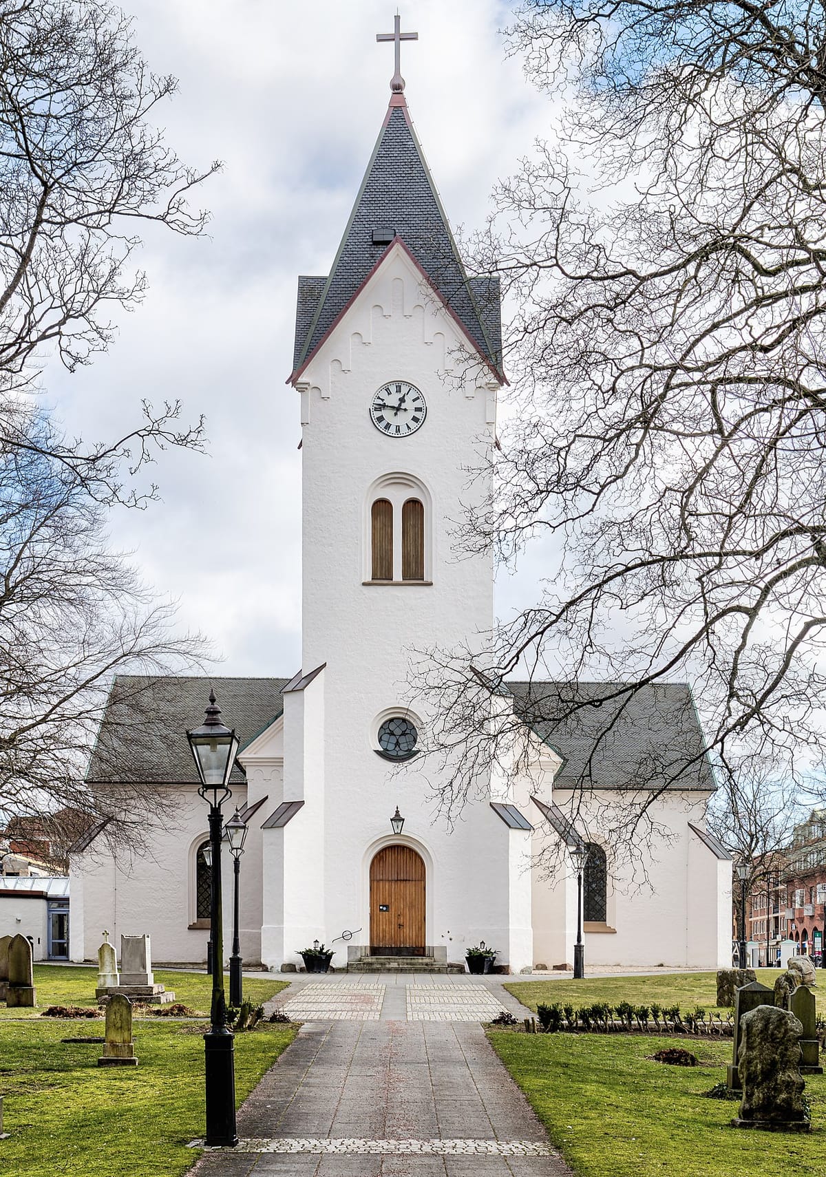 Taktvätt Ängelholm - Ängelholms kyrka