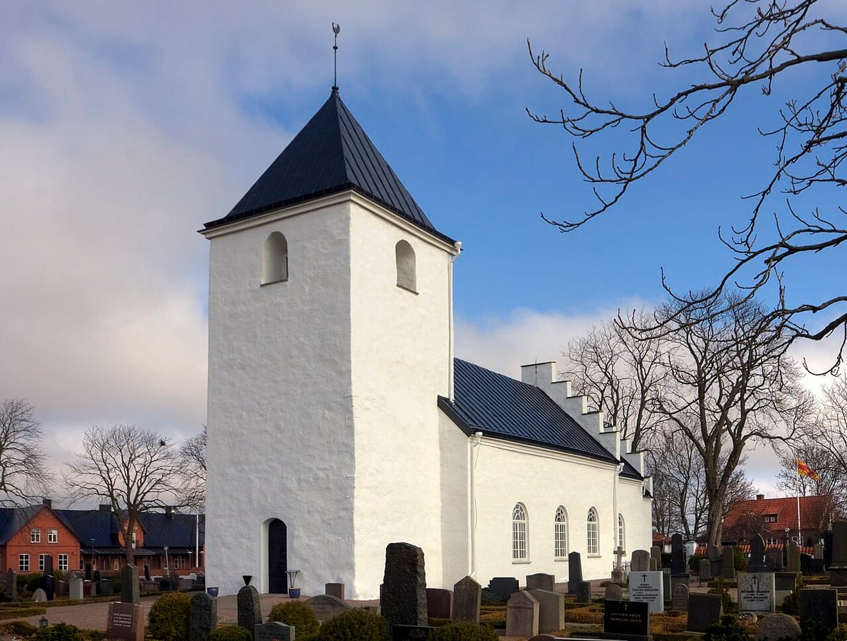 Taktvätt Bjuv - Bjuvs kyrka