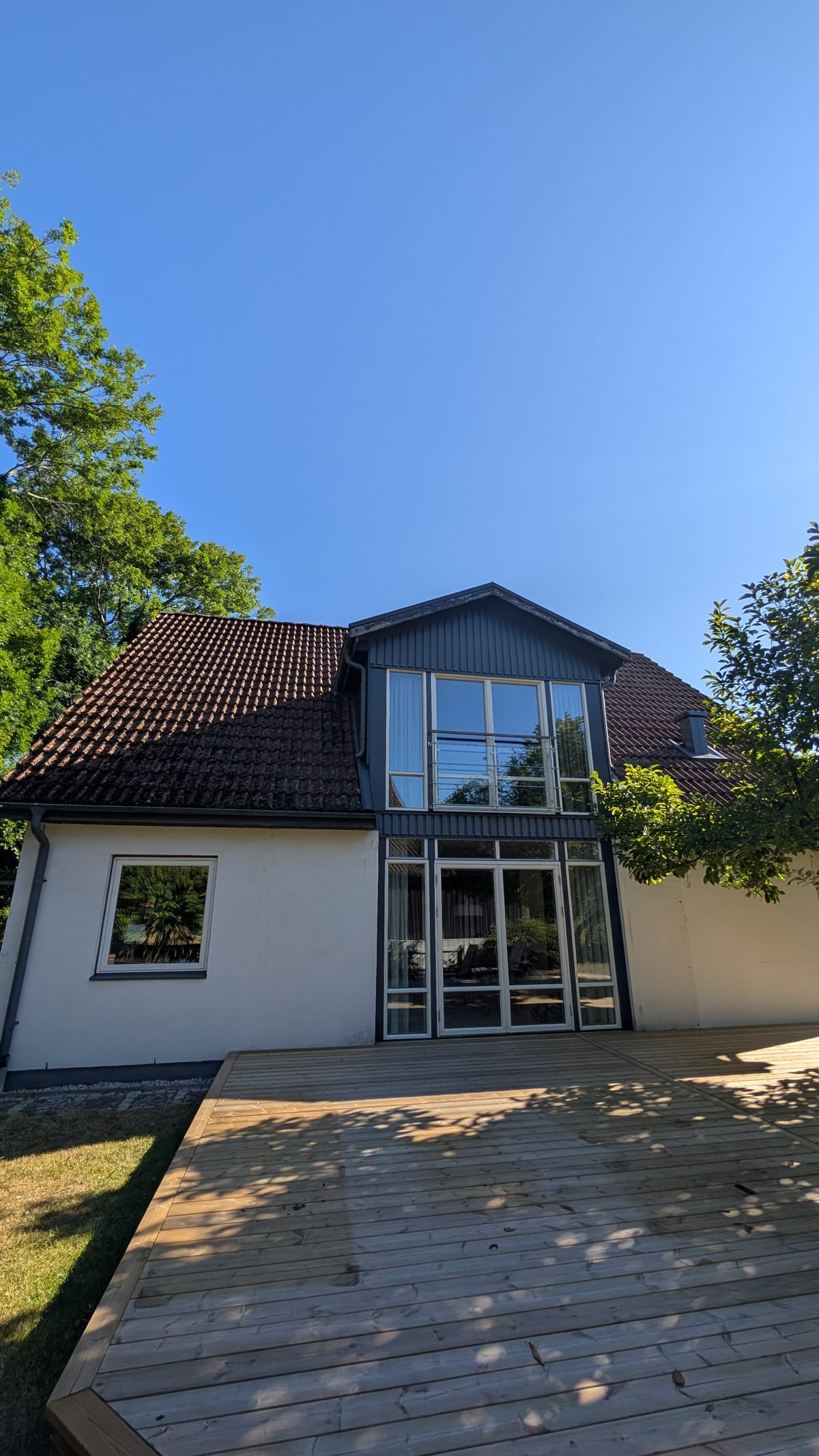 Taktvätt Eslöv - villa med stor takkupa