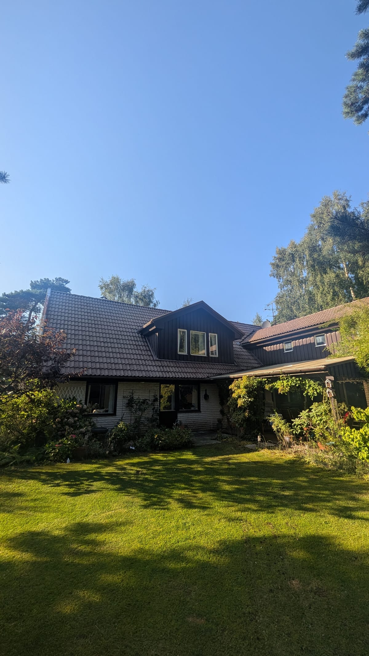 Taktvätt Hässleholm - villa på skogstomt