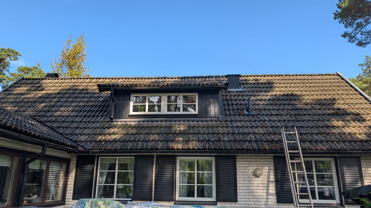 Taktvätt Helsingborg - hustak