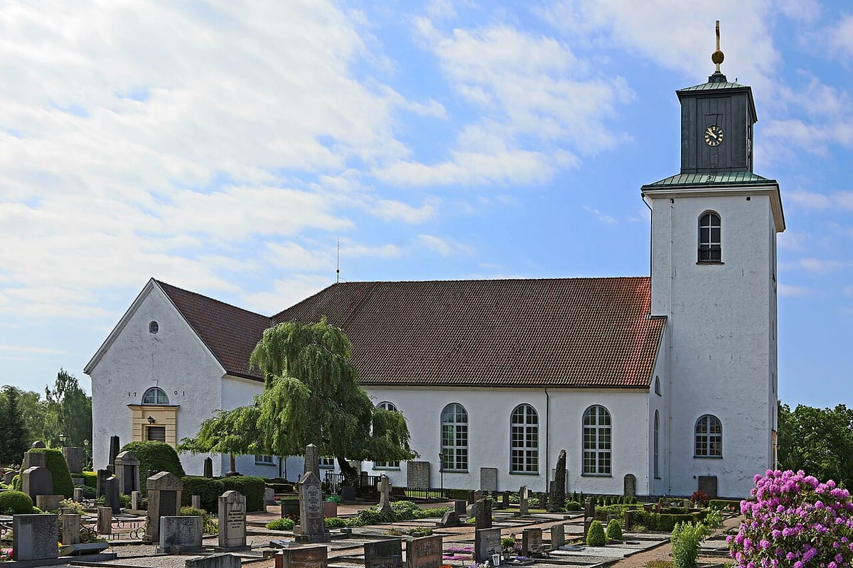 Taktvätt Osby - Osby kyrka