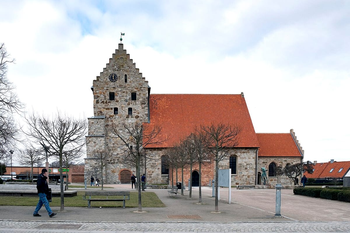 Taktvätt Simrishamn - Sankt Nicolai kyrka
